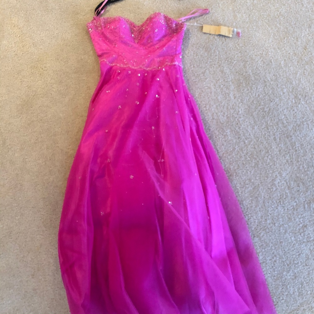 Pink Floor Length
